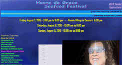 Desktop Screenshot of hdgseafoodfestival.org
